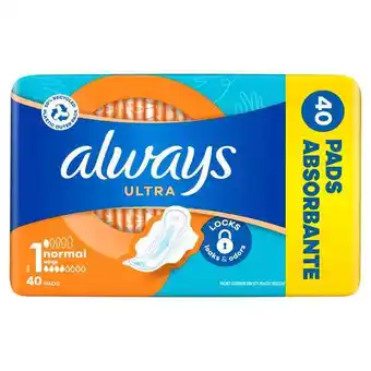 Rossmann Always ultra normal plus intim betét - 40 db ajánlat