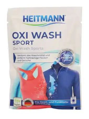 Rossmann Heitmann sport aktív oxi mosószer adalék - 54 g ajánlat
