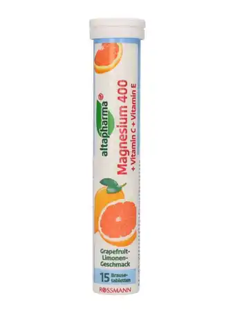 Rossmann Altapharma magnézuim 400 + c-vitamin + e-vitamin pezsgőtabletta - 97,5 g ajánlat