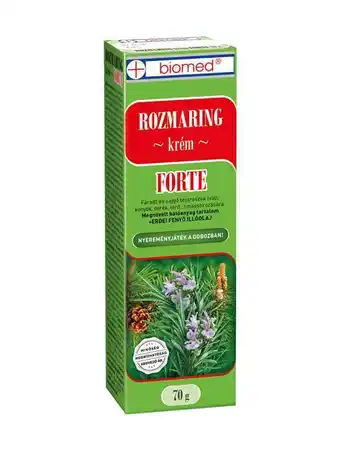 Rossmann Biomed rozmaring forte krém - 70 g ajánlat