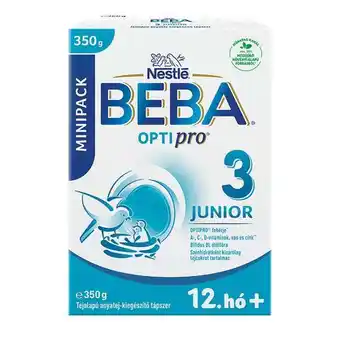 Rossmann Beba optipro junior 3 tejalapú anyatej-kiegészítő tápszer 12. hónapos kortól - 350 g ajánlat