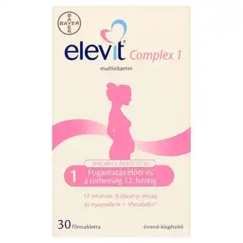 Rossmann Elevit complex 1 multivitamin kapszula - 30 db ajánlat
