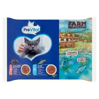 Rossmann Prevital farm selection alutasak felnőtt macskák számára 4 x 85 g - 340 g ajánlat