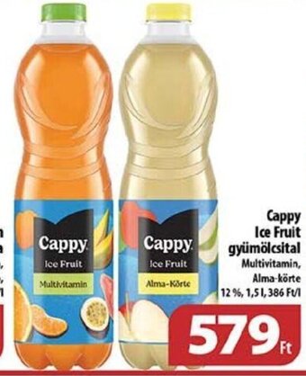 Coop Cappy Ice Fruit gyümölcsital 1,5 l ajánlat