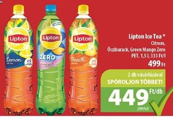 Coop Lipton Ice Tea 1,5 l ajánlat