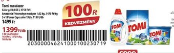 Coop Tomi mosószer 0,855 l ajánlat