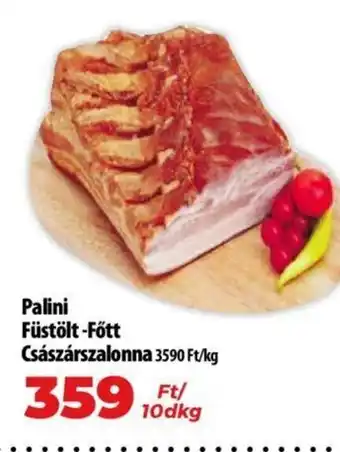 Coop Palini Füstölt-Főtt Császárszalonna 10 dkg ajánlat