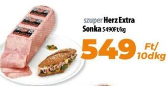 Coop Herz Extra Sonka 10 dkg ajánlat