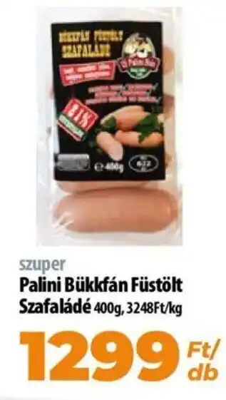 Coop Palini Bükkfán Füstölt Szafaládé 400 g ajánlat
