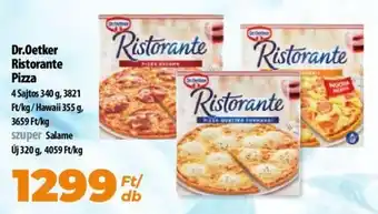 Coop Dr.Oetker Ristorante Pizza 320 - 355 g ajánlat