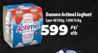 Coop Danone Actimel Joghurt 4 x 100g ajánlat