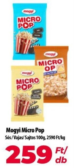 Coop Mogyi Micro Pop 100 g ajánlat