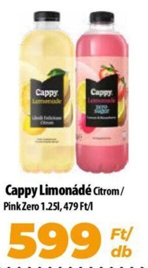 Coop Cappy Limonádé 1,25 l ajánlat