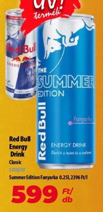 Coop Red Bull Energy Drink 0,25 l ajánlat
