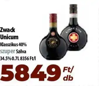 Coop Zwack Unicum 0,7 l ajánlat