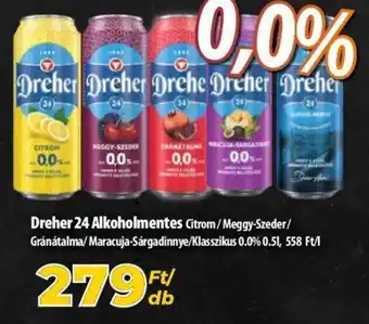Coop Dreher 24 Alkoholmentes 0,5 l ajánlat