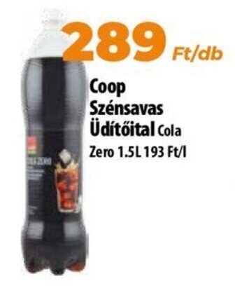 Coop Coop Szénsavas Üdítőital 1,5 l ajánlat