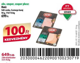 Coop Herz 90 g ajánlat