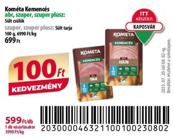 Coop Kométa Kemencés 100 g ajánlat