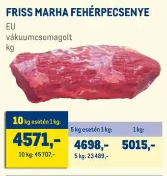 Metro FRISS MARHA FEHÉRPECSENYE 1 kg ajánlat