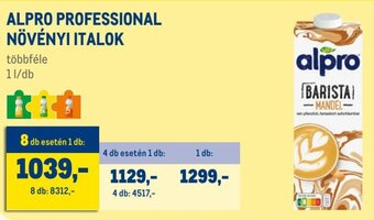 Metro ALPRO PROFESSIONAL NÖVÉNYI ITALOK 1 l ajánlat