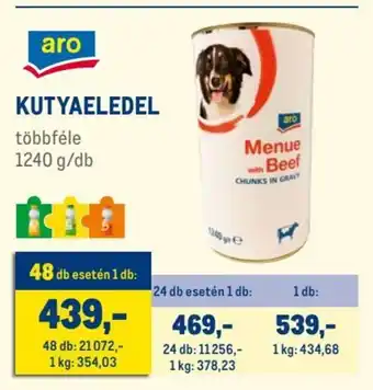 Metro KUTYAELEDEL 1240 g ajánlat