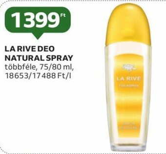 LA RIVE DEO NATURAL SPRAY 75 / 80 ml