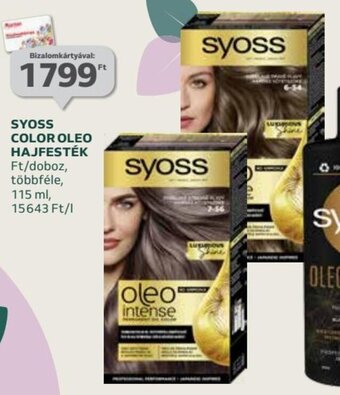 Auchan SYOSS COLOR OLEO HAJFESTÉK 115 ml ajánlat