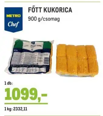 FŐTT KUKORICA 900 g