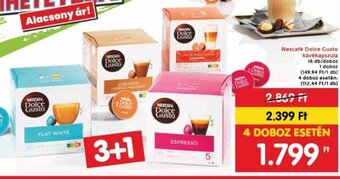 Interspar Nescafé Dolce Gusto kávékapszula 16 db ajánlat