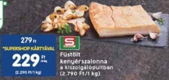 Interspar Füstölt kenyérszalonna 10 dkg ajánlat