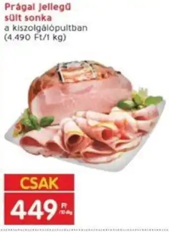 Interspar Prágai jellegű sült sonka 10 dkg ajánlat