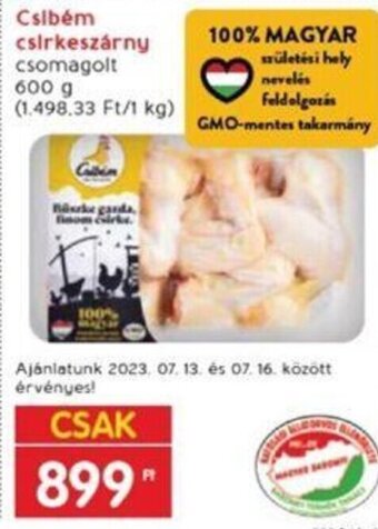 Interspar Csibém csirkeszárny 600 g ajánlat