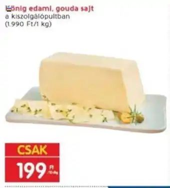 König edami, gouda sajt 10 dkg