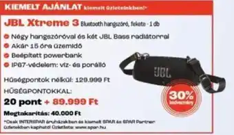 Interspar JBL Xtreme 3 1 db ajánlat