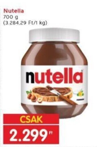 Interspar Nutella 700 g ajánlat