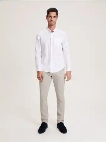 Reserved Regular fit ing lenkeverékből ajánlat