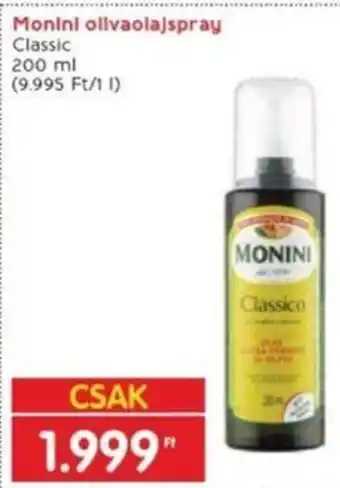 Monini olivaolajspray 200 ml