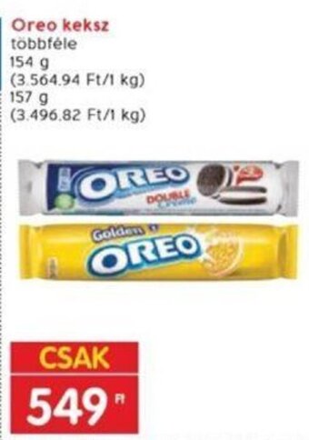 Interspar Oreo keksz 154 / 157 g ajánlat