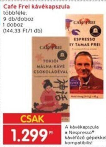 Interspar Cafe Frel kávékapszula 9 db ajánlat