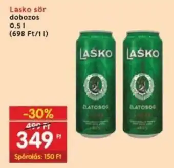 Lasko sör 0,5 l