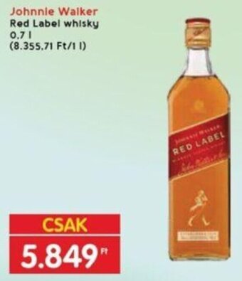 Interspar Johnnie Walker 0,7 l ajánlat