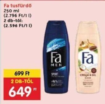 Interspar Fa tusfürdő 250 ml ajánlat