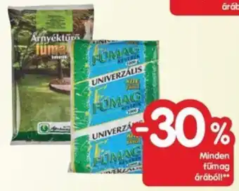 Minden fűmag árából!