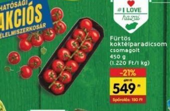 Interspar Fürtös koktélparadicsom 450 g ajánlat