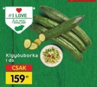 Interspar Kigyóuborka 1 db ajánlat