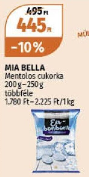 Müller MIA BELLA 200 / 250 g ajánlat