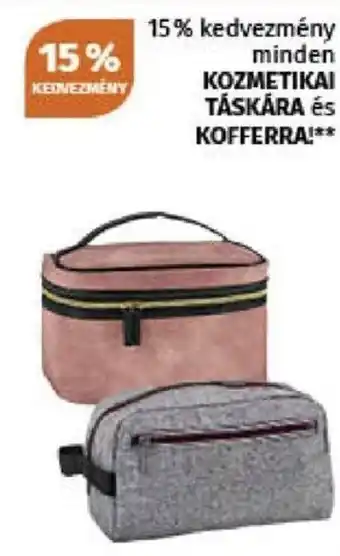 Minden KOZMETIKAI TÁSKÁRA és KOFFERRA!
