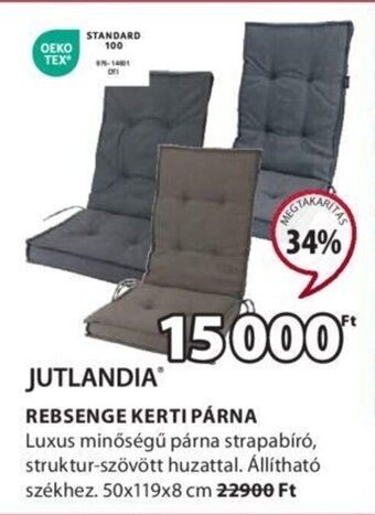 JYSK JUTLANDIA REBSENGE KERTI PÁRNA 1 db ajánlat