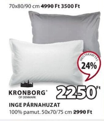 JYSK KRONBORG INGE PÁRNAHUZAT 1 db ajánlat